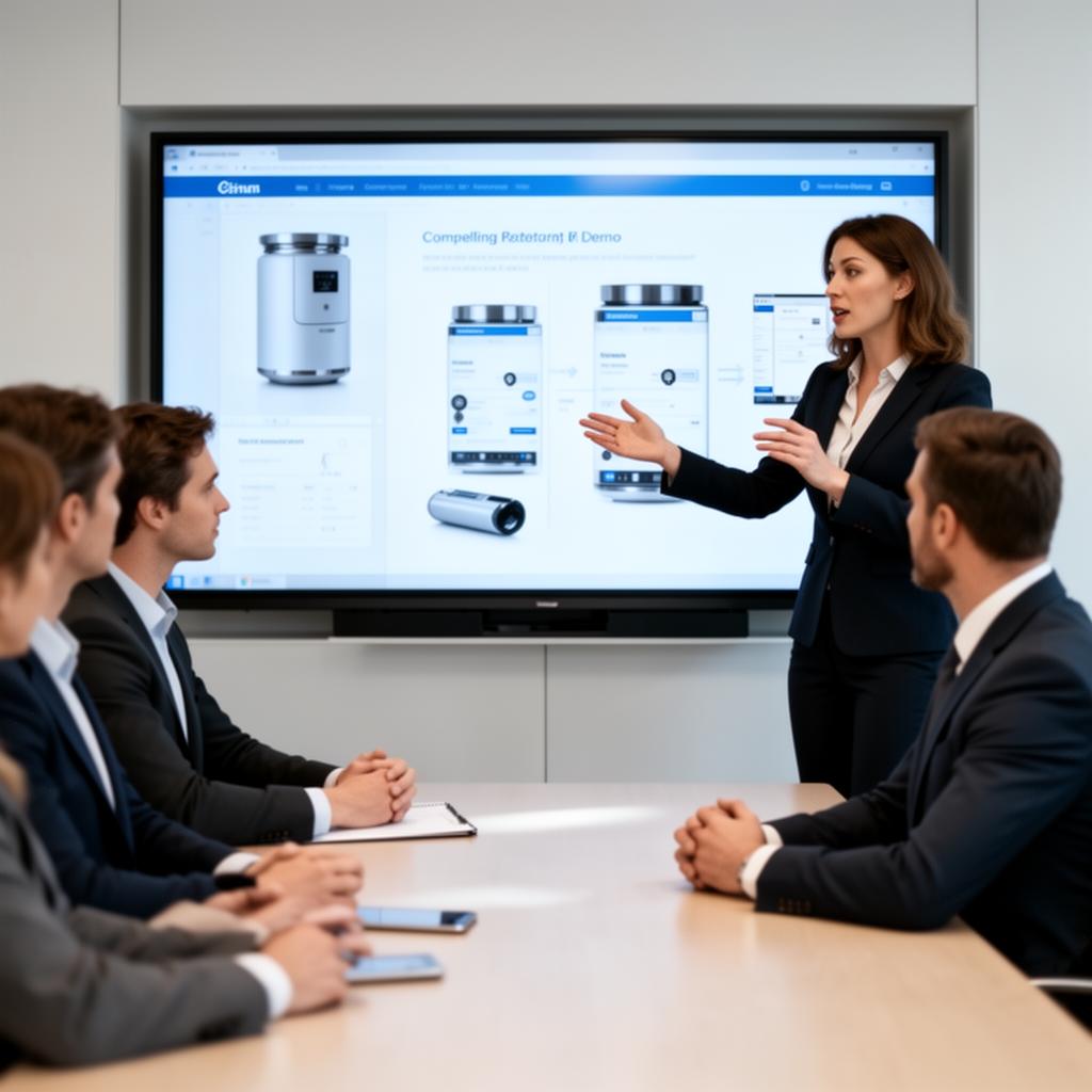 Delivering Compelling Demonstrations — B2B sales training program by Qwantiq