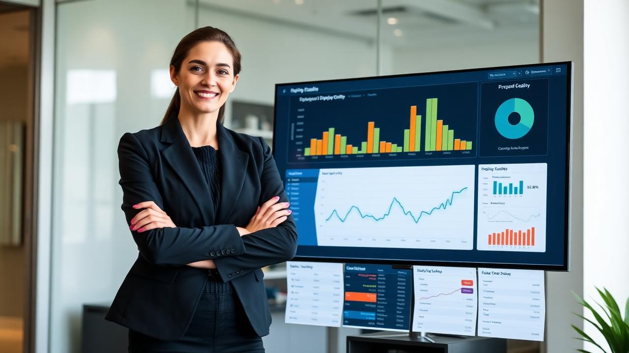 Sales director analyzing B2B pipeline quality data with opportunity qualification metrics